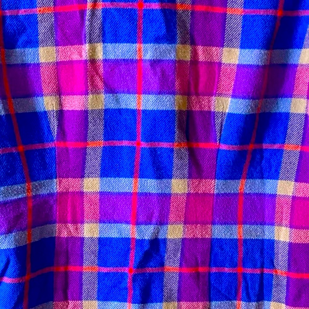 PATAGONIA Shacket, Organic Cotton, Flannel, Plaid, Shirt, Jacket, Sz 0, XS - Picture 5 of 10